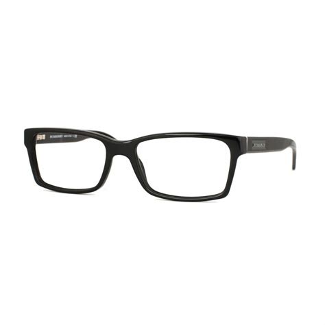 burberry be2108 3001 54 black 54mm|Burberry BE2108 3001 Eyeglasses Men's Black Full Rim Optical .